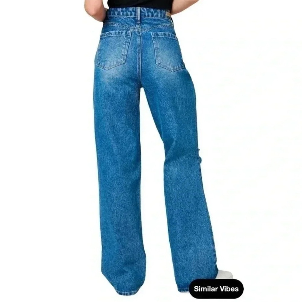 Blank NYC The Franklin Ribacage Wide Leg NWT - Picture 3 of 8